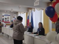 85,8 % - явка избирателей в Белоярском 85,8 % - явка избирателей в Белоярском