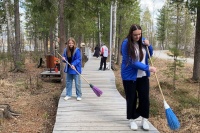 Активисты «Молодой Гвардии» отметили всемирный День охраны окружающей среды Активисты «Молодой Гвардии» отметили всемирный День охраны окружающей среды