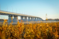 Открытие нового моста через Обь: стратегический объект связал арктические маршруты Открытие нового моста через Обь: стратегический объект связал арктические маршруты