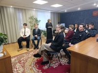 Продолжаются встречи учеников сельских школ с главами поселений Продолжаются встречи учеников сельских школ с главами поселений